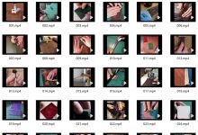 【305款】国外手工制作皮具钱包包皮带皮质物品小说推文视频素材